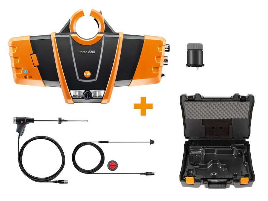 testo 330i - 智能型懸掛式煙氣分析儀經(jīng)濟(jì)版 Adv 套裝